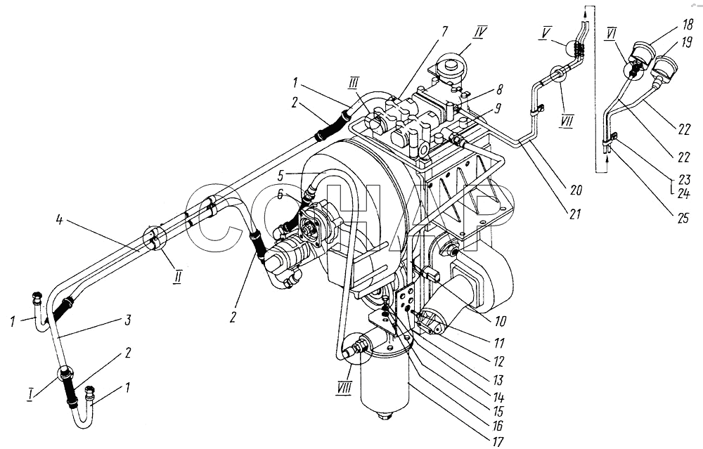 Гидросистема ГМП погрузчика Амкодор то-18а. Гидравлическая система фронтального погрузчика то-18б2. Гидросистема Амкодор то-18б. Фильтр ГМП Амкодор 342в. Фильтр гмп