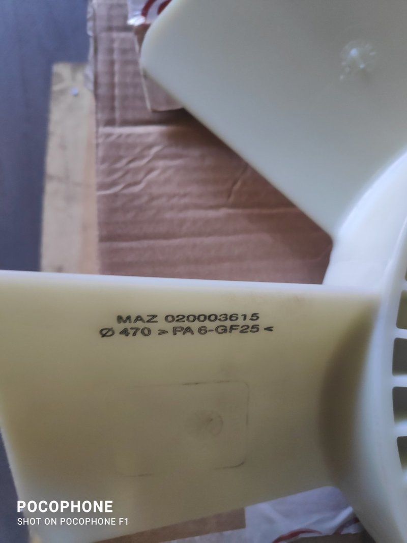 изображение MAZ Муфта вязкостная всборе с вентилятором (020003579) от компании Сонар