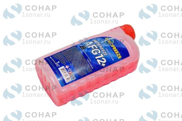 изображение Жидкость охлаждающая низкозамерзающая (Antifreeze "Eurofreeze AFG 12+" крас.0,88 л.(1кг) ) от компании Сонар