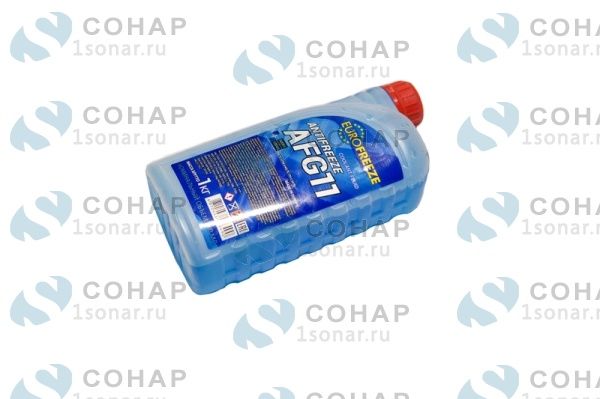 изображение Жидкость охлаждающая низкозамерзающая (Antifreeze "Eurofreeze AFG 11" син. 0,88 л.(1 кг)) от компании Сонар