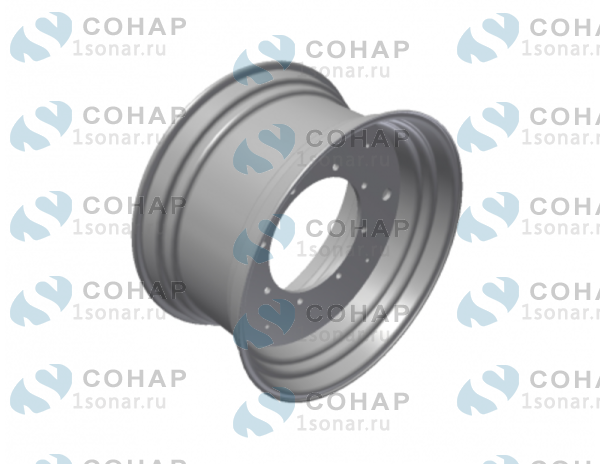 изображение Колесо дисковое переднее МТЗ-3522 (DW18Lх34-3101020) от компании Сонар