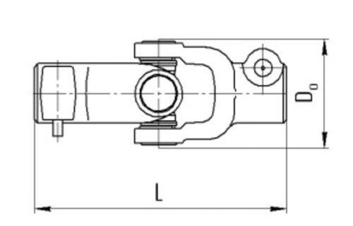 изображение Шарнир АА-160 (8х8) (13-627.00.00-05) от компании Сонар