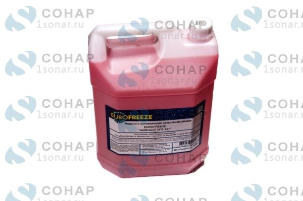 изображение Жидкость охлаждающая низкозамерзающая (Antifreeze Eurofreeze AFG 12+ красн.8,8 л.(9,8кг)) от компании Сонар